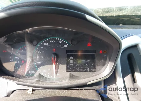 2017 Chevrolet Sonic Lt Auto из США, поврежденный, VIN 1G1JD5SH2H4162038